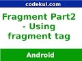 Android Tutorial 2019 - Android Fragments Part  2