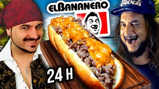 24 HORAS cocinando RECETAS de EL BANANERO 2 🔥SAPEEE