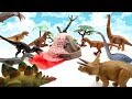 Learn Names Of Dinosaurs For Kids. VOLCANO ERUPTION With Science Kit! Jurassic World 2 Toys