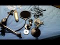 magumboo1 unboxing of isk condenser mic and mic stand.