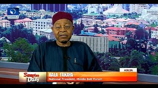 Obasanjo's Letter: Listen To The Message, Ignore The Messenger - Bala Takaya Pt.1 |Sunrise Daily|