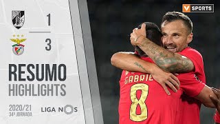 Highlights | Resumo: Vitória SC 1-3 Benfica (Liga 20/21 #34)