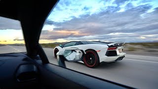 200 MPH + Lamborghini's RACE - Supercharged Huracan VS Aventador