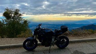 Highest Climbs Bring The Best Views | MT Wilson Observatory | Yamaha MT07