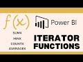 Mastering DAX Iterator Functions in Power BI: SUMX, AVERAGEX, MINX, & COUNTX Explained