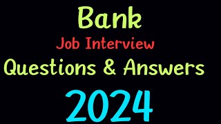 Bank Interview Questions with Answers। #bankjob #bankjobinterview #upgradingway #jobinterviewQ\u0026A #Q