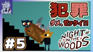 #5 射樂の「犯罪、ダメ、ぜったい！」【ナイトインザウッズ Night in the Woods 】考察 攻略