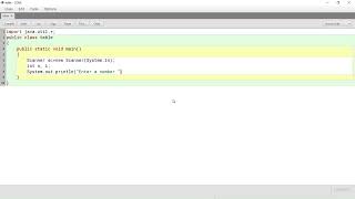 MULTIPLICATION TABLE USING SCANNER CLASS JAVA PROGRAM #code #coding #java #program #edit
