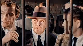Lee Van Cleef | The Big Combo 1955 | Film-Noir, Crime | Colorized Full Movie