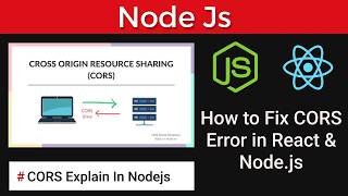CORS Error Fix in Node.js (Frontend + Backend Explained) | React + Express