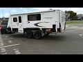 90⁰ right handed caravan reverse park