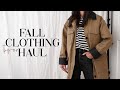 FALL CLOTHING HAUL: Try On Autumn Style Basics