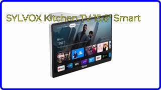 REVIEW (2024): SYLVOX Kitchen TV 15.6\