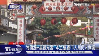 #獨家 饒河街「3折」出租嘸人要! 攤商撐不住「停業」｜TVBS新聞