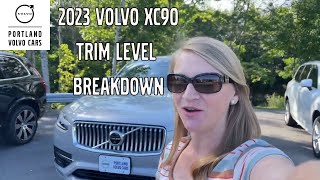 2023 Volvo XC90 // New trim level breakdown. Core. Plus. Ultimate.