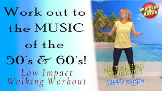 Workout to music of the 50's & 60's | At Home Workout | Elvis Presley and more! | Improved Health 💗