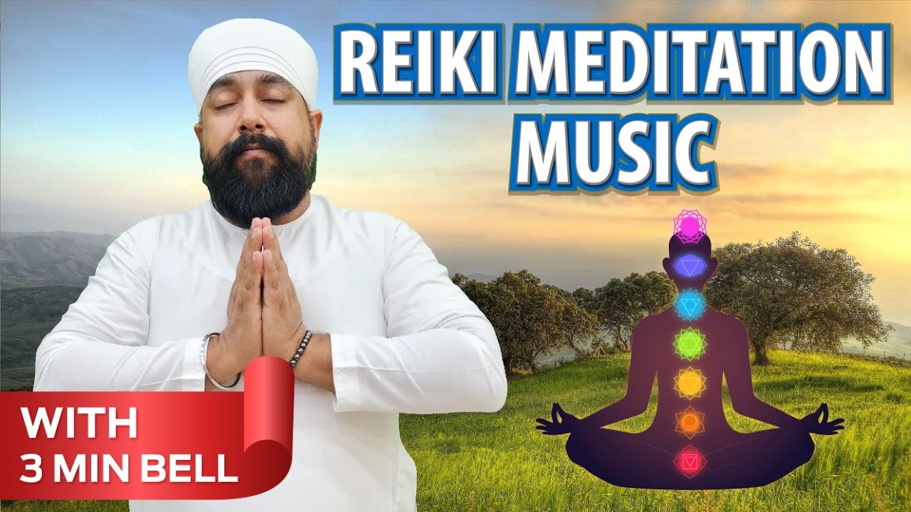 Reiki Healing Music | Reiki Music With 3 Minutes Bell - YouTube