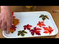 how to make autumn soap leaves easy diy project