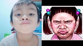 Tiktok Emoji Copy Face Challenge by Baby Butch