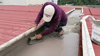 Application of  StoCrete CCW Elastic | Waterproofing