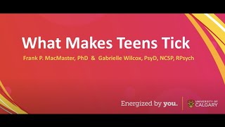 What Makes Teens Tick? Understanding the Teenage Brain