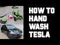 Tesla How To Wash Car - How To Wash Tesla Model Y Model 3 At Home - How To Hand Wash a Tesla