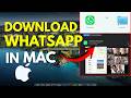 How to Download WhatsApp on MacBook, Pro? Install WhatsApp on MacBook
