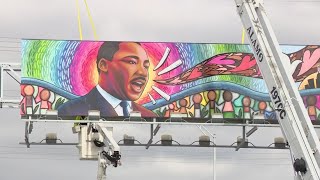 New MLK Jr. mural looks over east San Antonio