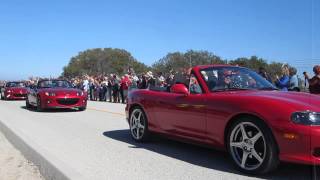 All MX-5 Generations drive by- MRLS NA NB NC ND Prototype Miata