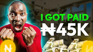 This App Paid Me ₦45K Today! (WITH PROOF) | Make Money Online In Nigeria