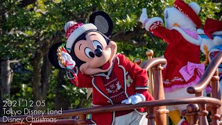 東京ディズニーランド ディズニー・クリスマス / Tokyo Disney Land Disney Christmas  4K 2021/12/05