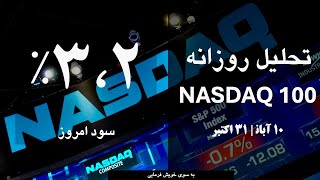 تحلیل قیمت US 100 💹📊 | بهترین زمان برای ورود به بازار! 🚀💵۱۰ آبان | ۳۱ اکتبر#daytrader