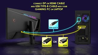 GAMING INTELLIGENCE APP | GAMING MONITORS | MSI