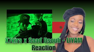 X7kira x Saad Dsouli - LIYAM ( Official Music Video ) 🇬🇧 Reaction 🇲🇦🔥