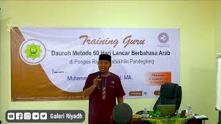 DAUROH BAHASA ARAB - TRAINING GURU