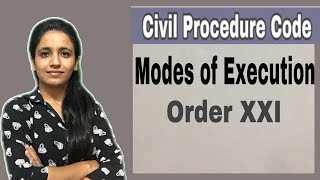Modes of Execution || Section 51 & Order 21 || Go Legal