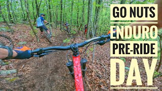 My First Enduro - Muddy Pre-Ride - Go Nuts Rake and Ride Enduro - Steep and Fast!