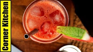 台南鹽水冰果室特調「西瓜檸檬汁」一喝就上癮！ | Watermelon Lemonade [角落廚房|Corner Kitchen]