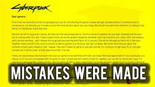 CD Projekt Red mislead Cyberpunk 2077 console customers...and its unacceptable |