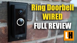 Ring Video Doorbell Wired Review 2021 - Unboxing, Features, Setup, Installation, Video Audio Quality