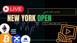 NEW YORK OPEN - LIVE STREAM | LIVE TRADING | BITCOIN | 2025