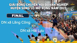 CHUNG KẾT : DN Lãng Công(Ngọc Thuân,Bùi Cường) vs DN Hải Lựu ( Đức Hạnh, Quý Mc)