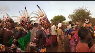 samburu Moran dancing