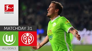 Kruse with Record For Wolfsburg! | Wolfsburg - Mainz 05 5-0 | All Goals | MD 31 – Bundesliga 21/22