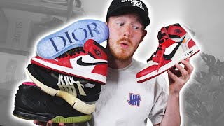 Top 10 MOST EXPENSIVE Sneakers In My Collection