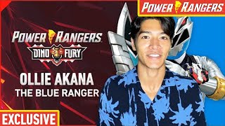 Meet the Blue Ranger (with Kai Moya) 💙 Mystery Wheel Challenge 🦖 Dino Fury ⚡ Power Rangers Kids