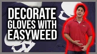 How to iron on Siser heat transfer vinyl - gloves