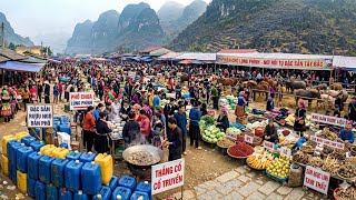 Khám phá Chợ phiên Lùng Phình Bắc Hà Chợ Vùng Cao Độc Đáo rất nhiều đặc sản |Chợ vùng cao