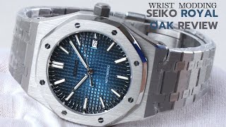 Seiko Oak Review - Royal Oak MOD Wristmodding #seikomod #watchreview