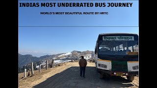 World’s \u0026 Himachal’s Most Underrated Bus Journey! Hidden Gem: Rishi Prashar Lake.| @Himbus @HIMHRTC